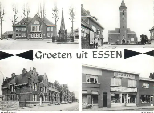 A5749 Belgium Groeten uit Essen multi view