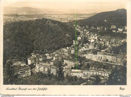 A5749 Czech Republic Karlsbad / Karlovy Vary general view