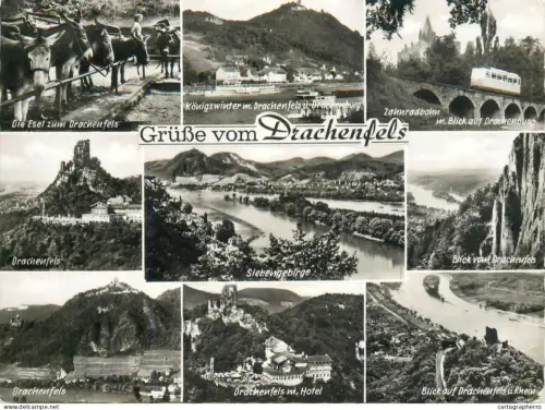 A5749 Germany Grusse aus Drachenfels multi view