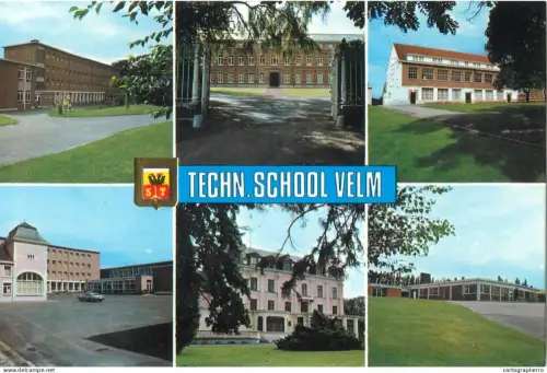 A5748 Belgium St Truiden Velm Technische School several views