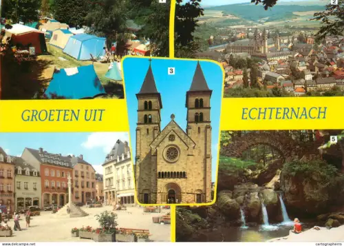 A5747 Luxembourg Groeten uit Echternach multi view