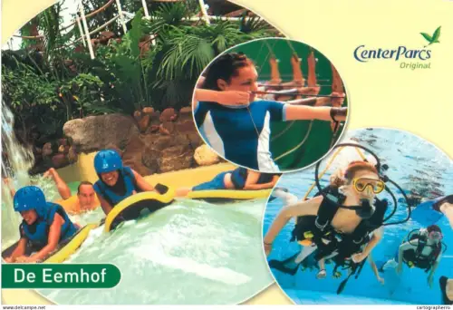 A5747 Netherlands Zeewolde De Eemhof Center Parcs multi view archery, scuba diving multi view
