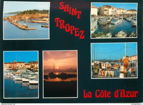A5746 France Saint Tropez (Var) several sights and sites