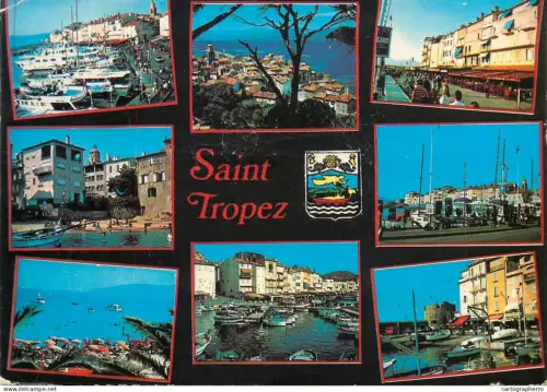 A5746 France Saint Tropez (Var) multi view souvenir