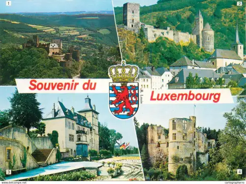 A5746 Souvenir du Luxembourg multi view