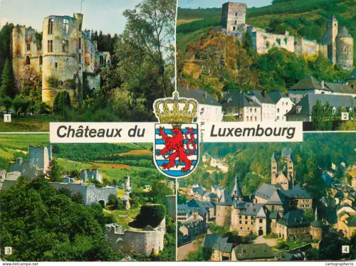 A5746 Luxembourg multi view souvenir