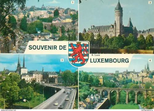 A5746 Luxembourg souvenir multi view