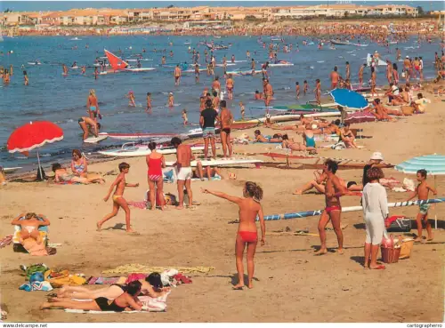 A5746 France Cap d'Agde (Herault) Plage Richelieu