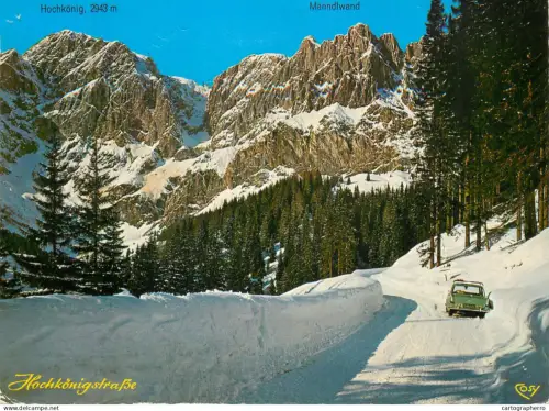 A5745 Austria Muhlbach picturesque winter mountain scenery