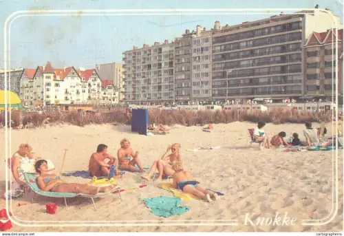 A5745 Belgium Knokke beach view