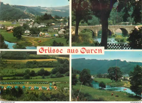A5745 Belgium Grusse aus Ouren multi view