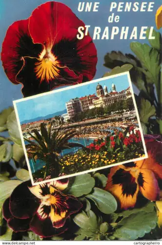 A5744 France Cote d'Azur  Saint Raphael (Var) multi view souvenir