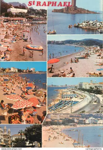 A5744 France Cote d'Azur  Saint Raphael (Var) multi view