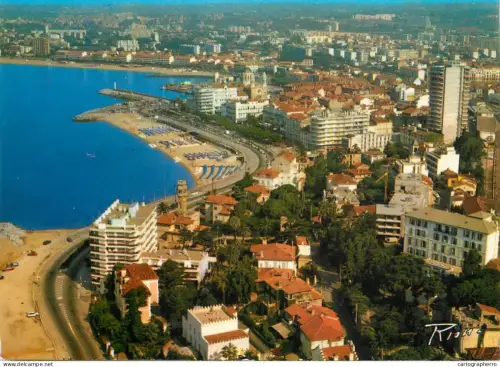 A5744 France Cote d'Azur Saint Raphael (Var) vue aerienne