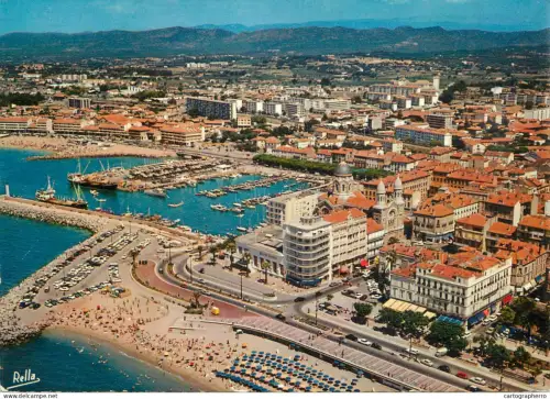 A5743 France Saint Raphael (Var) la plage et le port