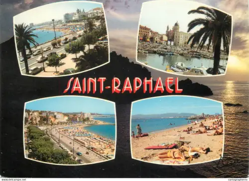 A5743 France Saint Raphael (Var) souvenir multi view