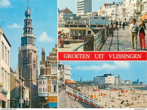 A5743 Belgium Groeten uit Vlissingen multi view