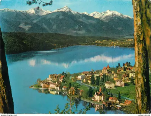 A5742 Austria Kurort Millstatt am See Karnten mit Kreuzeck Gruppe