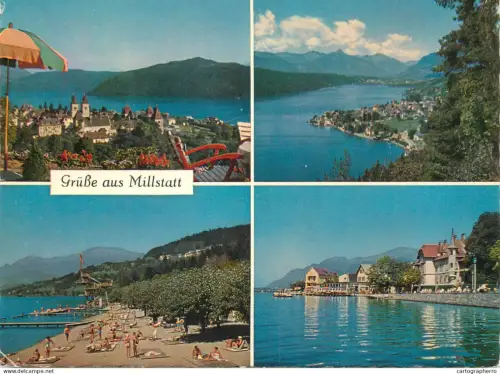 A5742 Austria Grusse aus Millstatt am See Karnten multi view