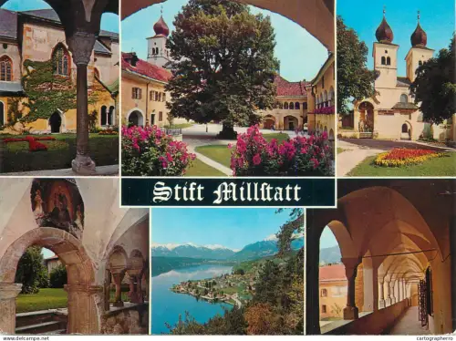 A5742 Austria Benediktiner Stift Millstatt am See multi view