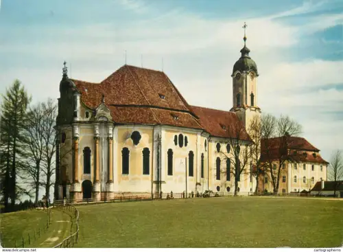 A5742 Germany Steingaden Die Wies Wallfahrtskirche des Pramonstratenserklosters