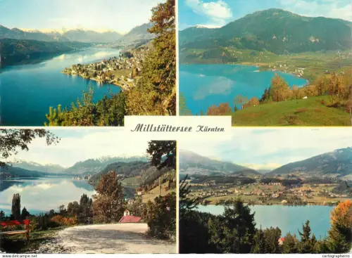 A5742 Austria Karnten Millstattersee different aspects and views