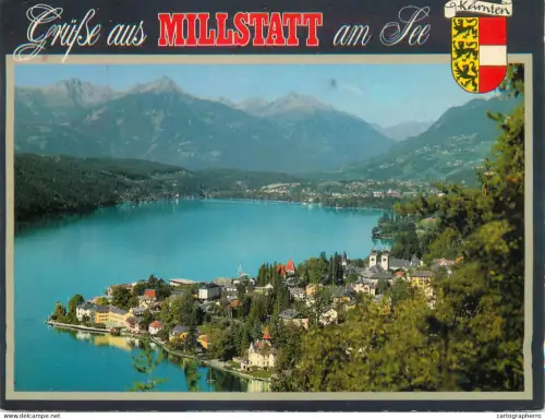 A5742 Austria Millstatt am See Karnten panorama