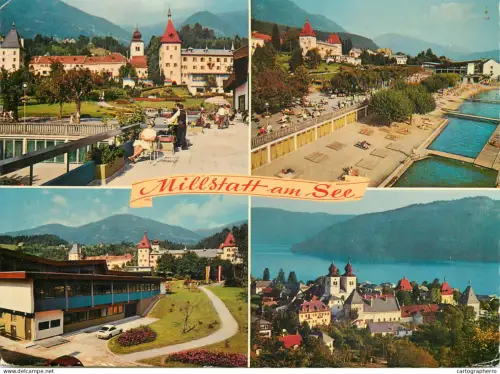 A5742 Austria Millstatt am See several views