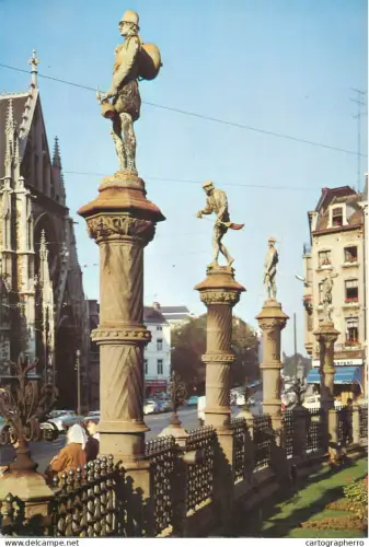 A5741 Belgium Bruxelles Petit Sablon The Handicrafts