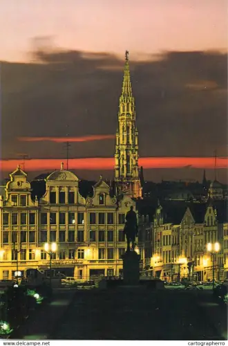 A5741 Belgium Bruxelles night view