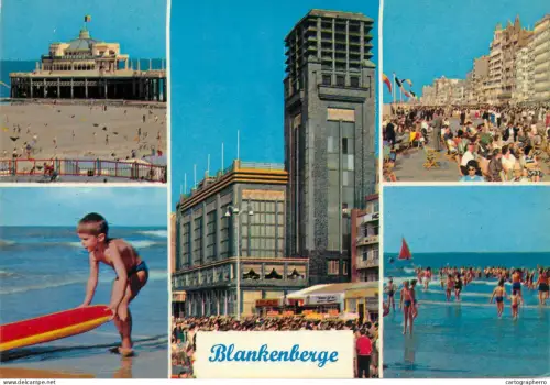 A5741 Belgium Blankenberge different sights