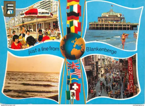 A5741 Belgium Grusse aus Blankenberge multi view