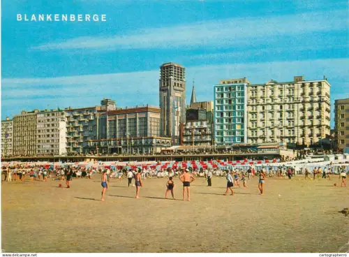 A5741 Belgium Blankenberge Zeedijk met Casino