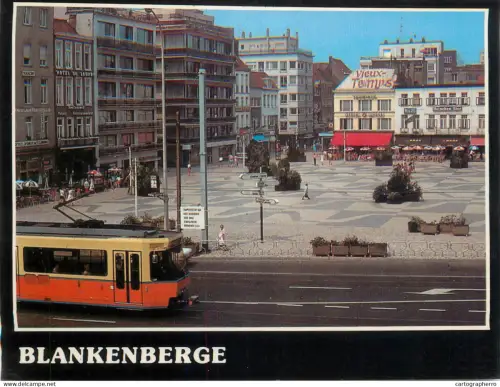 A5741 Belgium Blankenberge Konig Leopold III plein