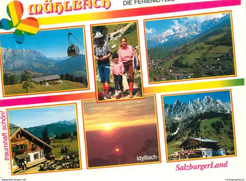A5741 Austria Salzburger Land Muhlbach multi view