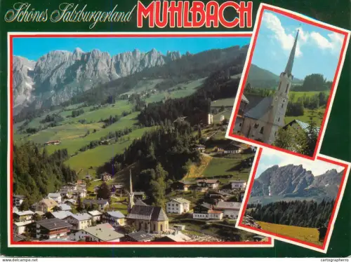 A5741 Austria Schones Salzburgerland Muhlbach several views