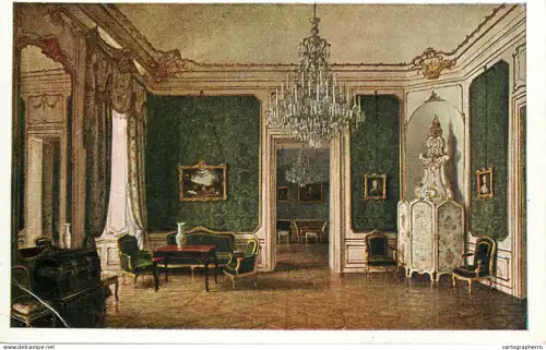 A6197 Austria Schönbrunn Palace Old Imperial Castle audience chamber