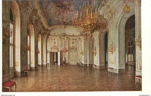 A6197 Austria Schönbrunn Palace Old Imperial Castle small lobby