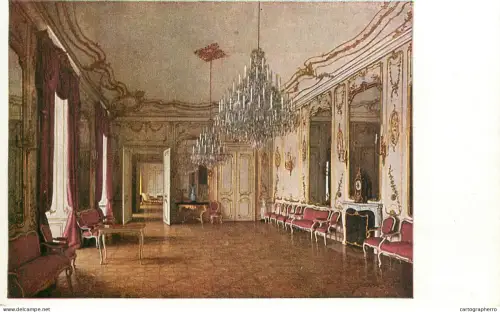 A6197 Austria Schönbrunn Palace Old Imperial Castle mirror hall