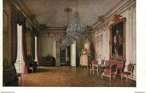 A6197 Austria Schönbrunn Palace Old Imperial Castle Mary-Antoinette Room