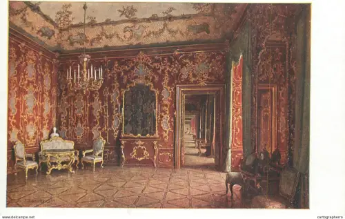 A6197 Austria Old Imperial Castle Rhodium-wood chamber