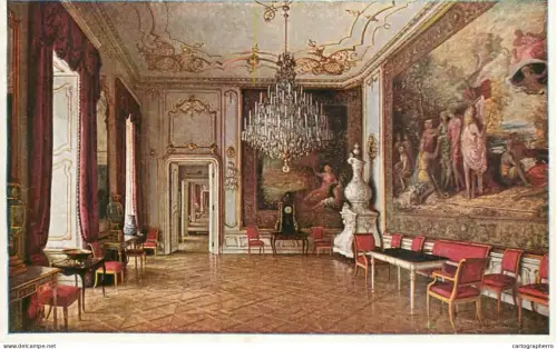 A6197 Austria Old Imperial Castle smoking room