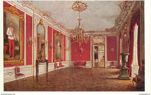 A6197 Austria Old Imperial Castle presence chamber