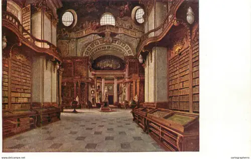 A6197 Austria Old Imperial Castle national library