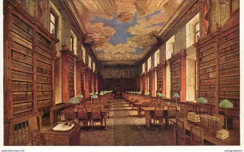 A6197 Austria Old Imperial Castle reading room