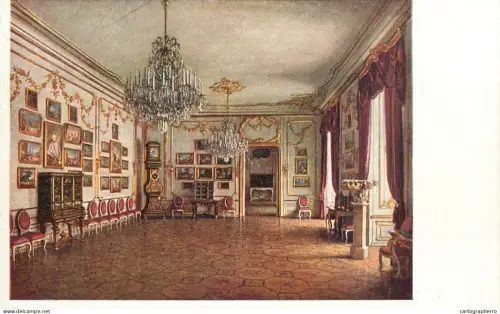 A6197 Austria Old Imperial Castle Pietra Dura Room
