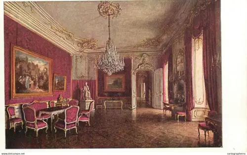 A6197 Austria Old Imperial Castle state saloon