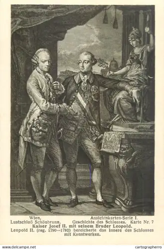 A6197 Austria Wien Schloss Schönbrunn - Kaiser Josef II