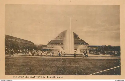 A6195 AK Germany Hannover Brunnen