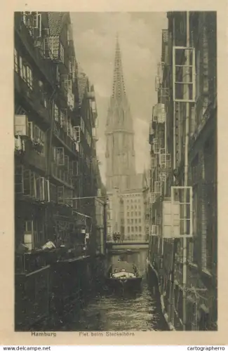 A6195 AK Germany Hamburg Flet